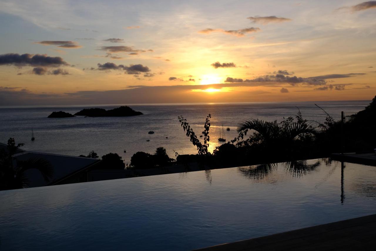 Sunset Palm - Villa Creole Avec Piscine Face Au Coucher De Soleil Et A La Reserve Cousteau Bouillante Exterior photo